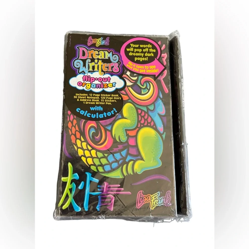 Vintage Lisa Frank Dragon Happiness & Love Planner
